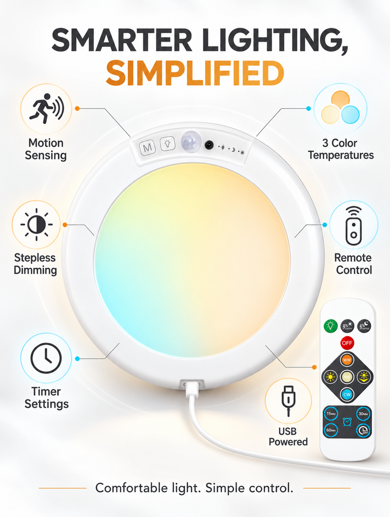 HaloSense Smart Light