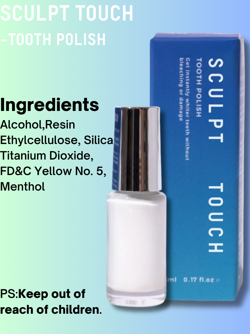 Instant White Teeth Polish