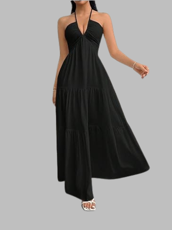 Backless Maxi Dress