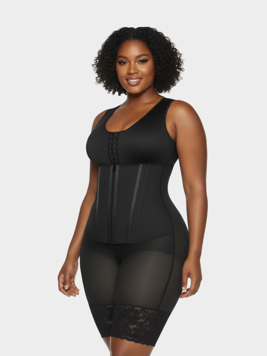 Double Compression Breathable Body Shaper