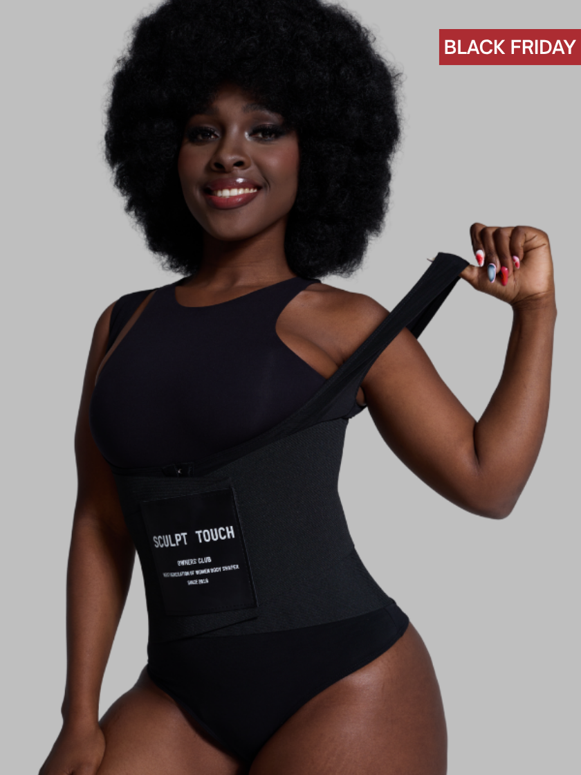 Hourglass Bodysuit(beige)-(Black Friday)