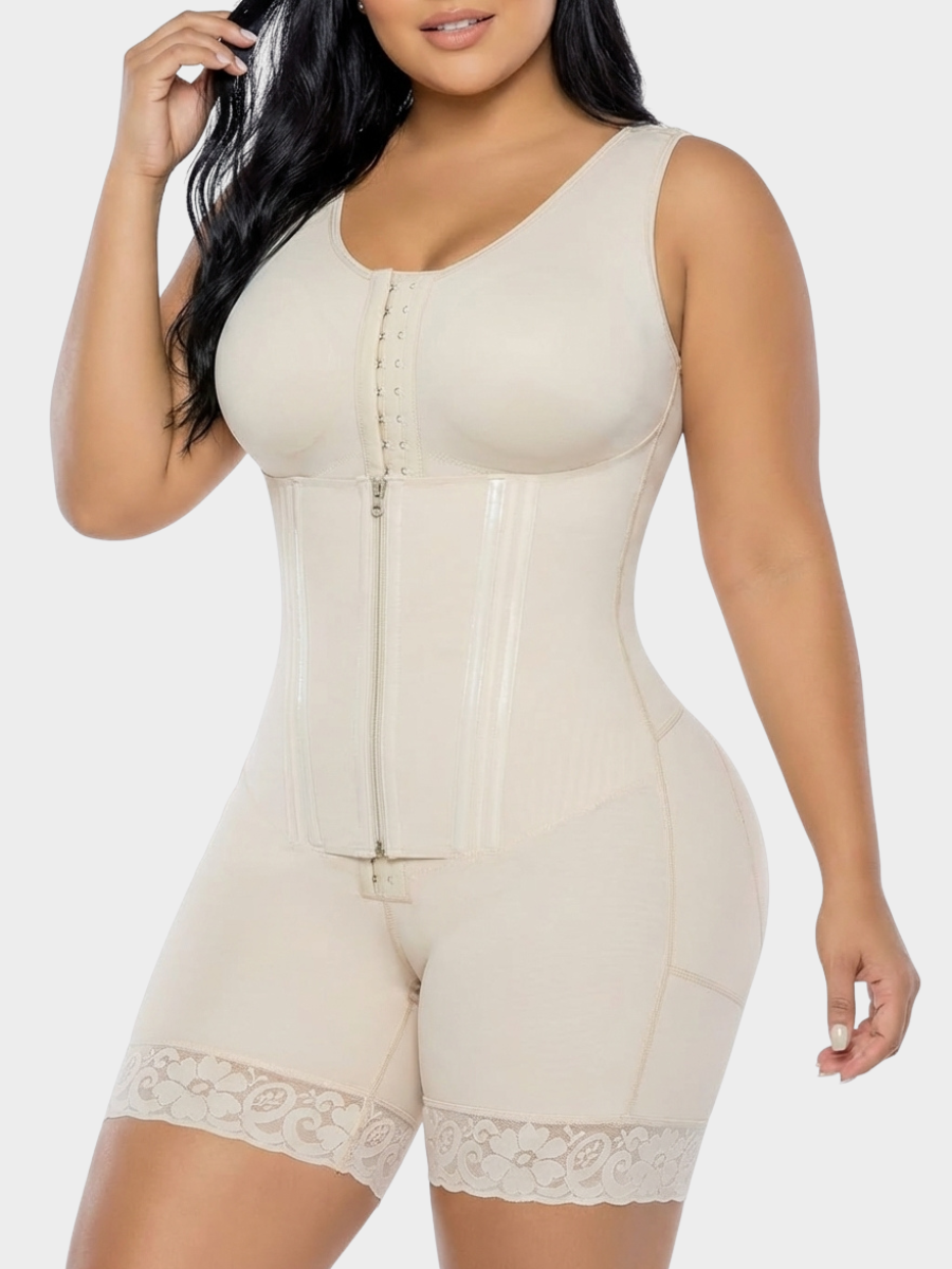 Double Compression Breathable Body Shaper