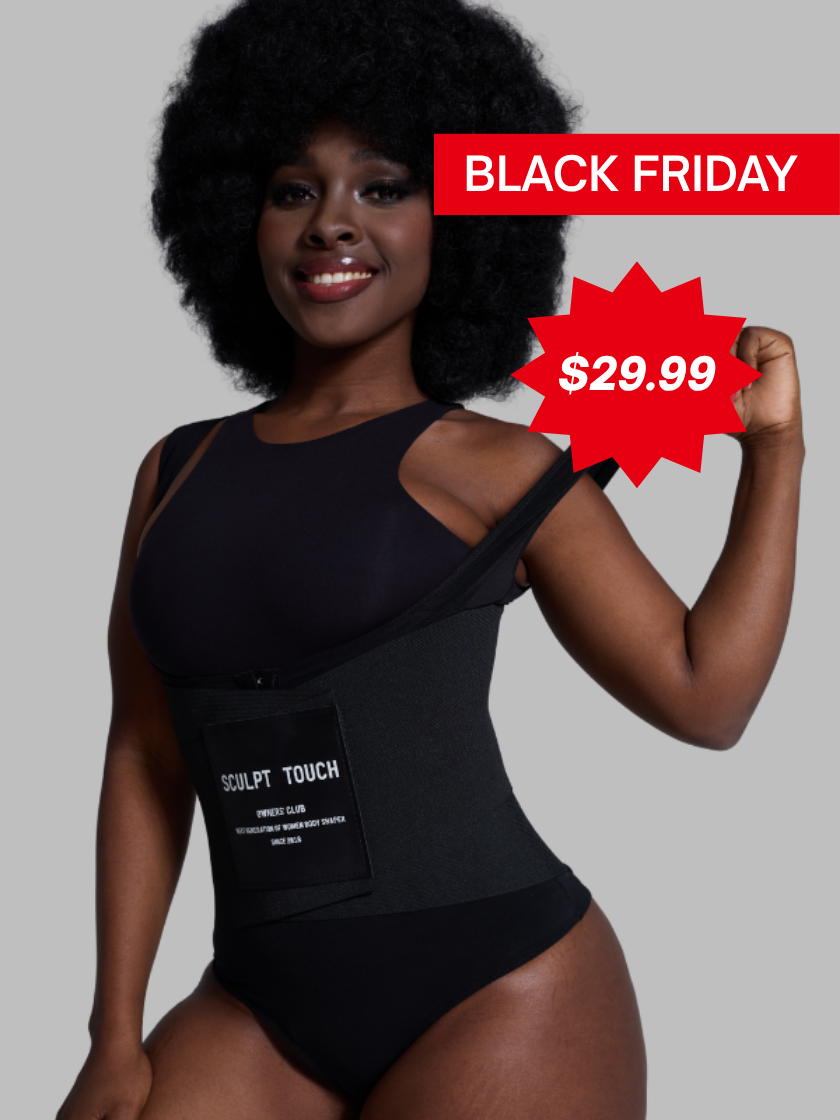 Hourglass Bodysuit(beige)-(Black Friday)