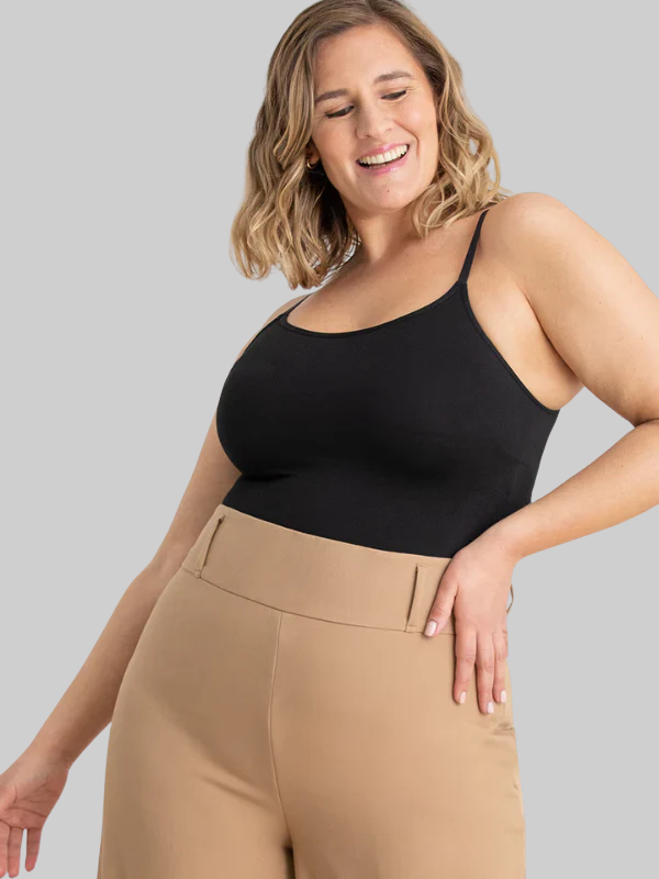 Camisola UltraSoft sin costuras con cuello redondo