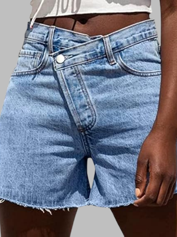 Curvy Denim Shorts