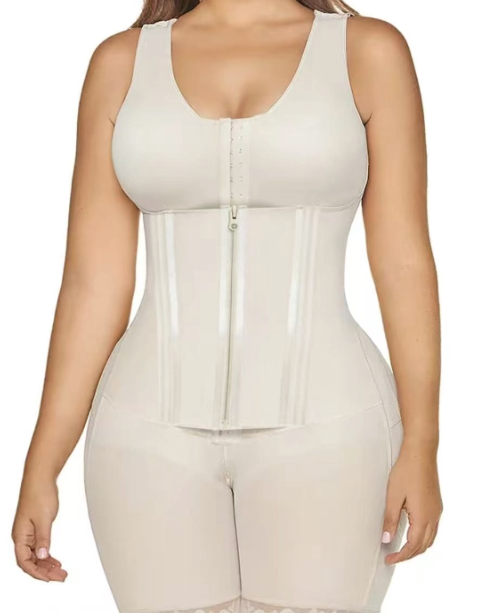 Double Compression Breathable Body Shaper