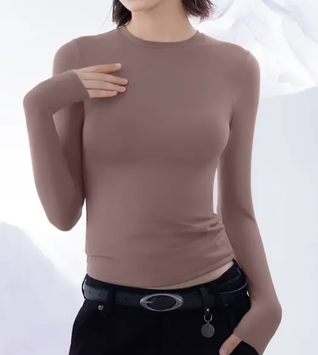 Women's Slim Fit Long Sleeve Compression Tee