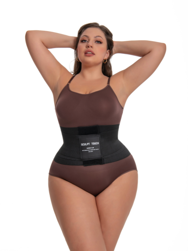 Sculpt Touch girdle worn during workout for enhanced shaping