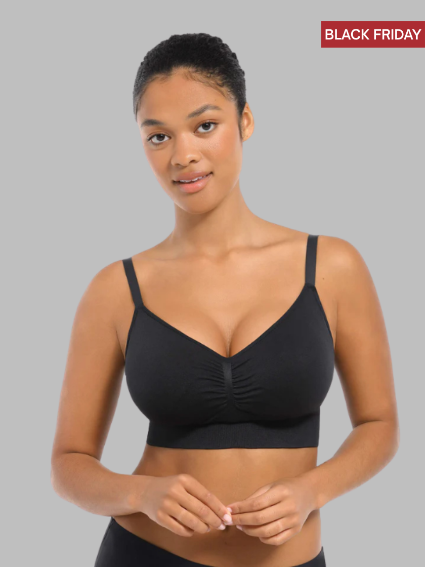 Unlined Soft Bra-(Black Friday)