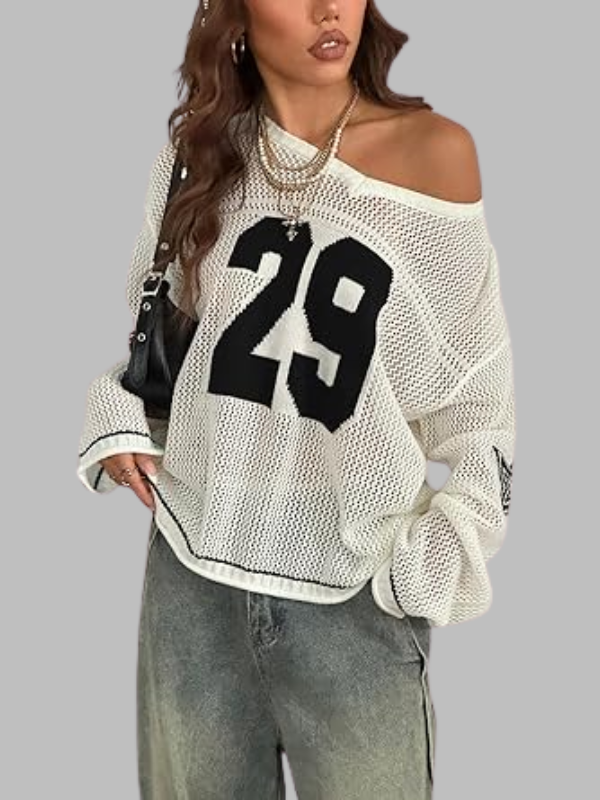 Retro Knitwear Cover-Up