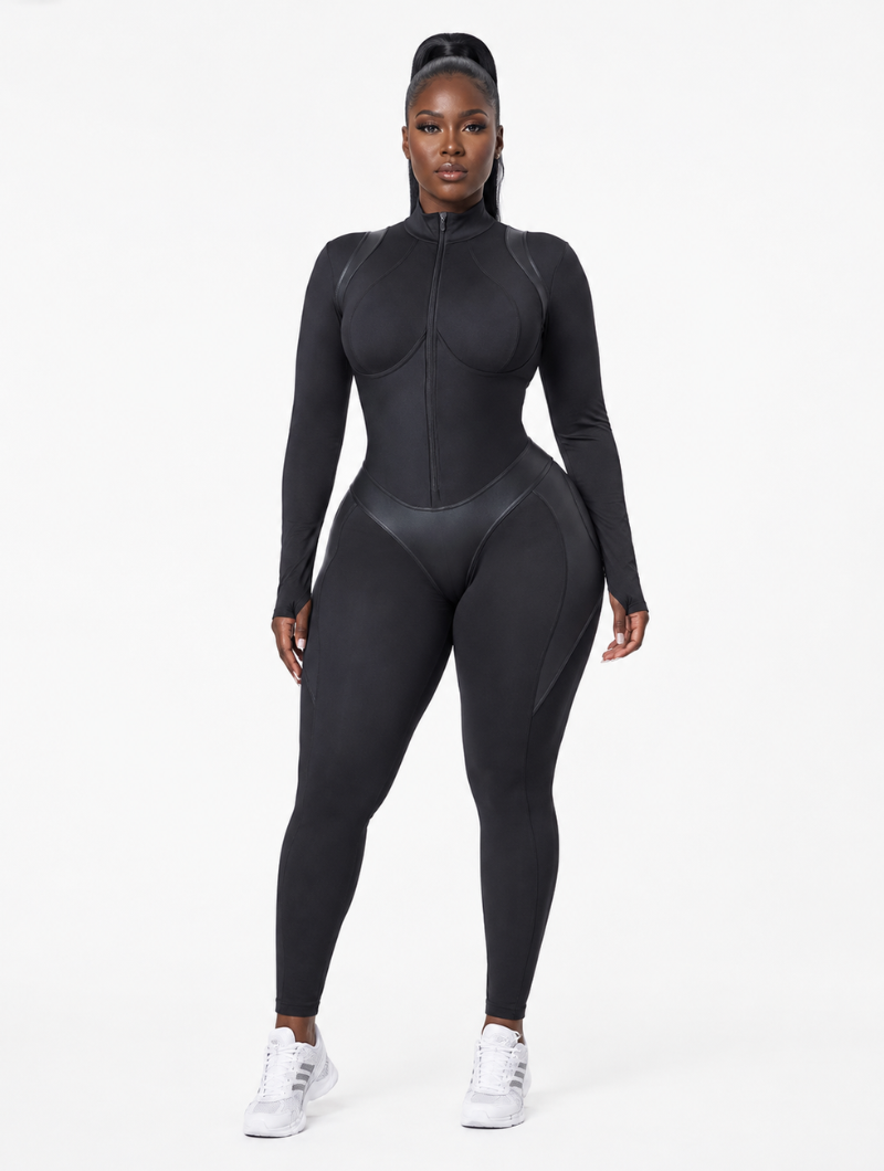 Corset Sculpt Long Jumpsuit