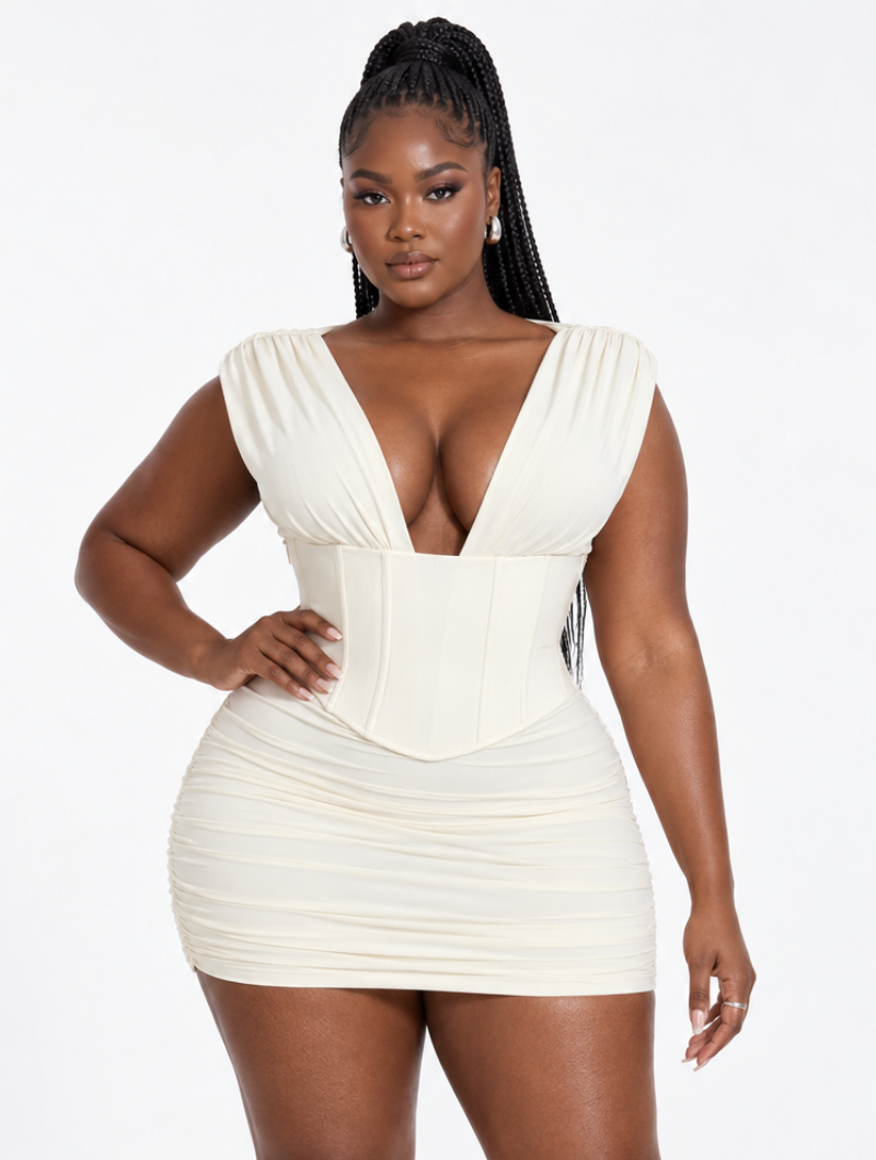 Hourglass Corset Mini Dress