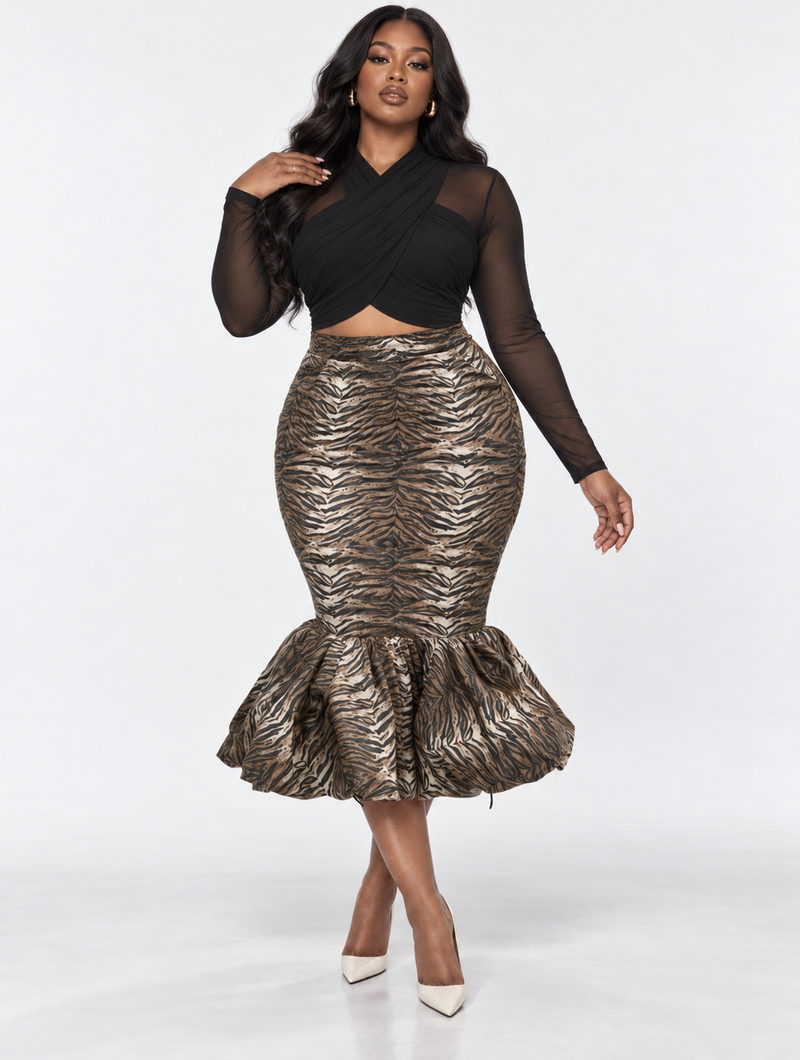Wild Safari Skirt Set (Pre-Order)