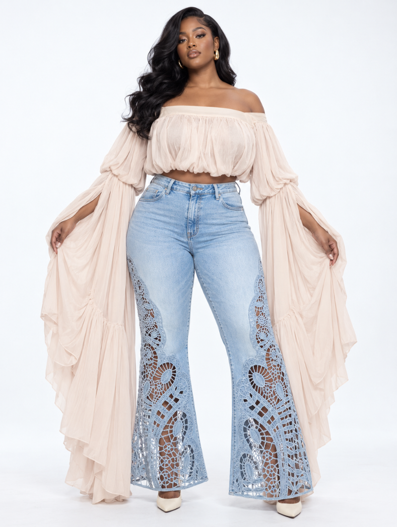 Angel Wing Crop Top