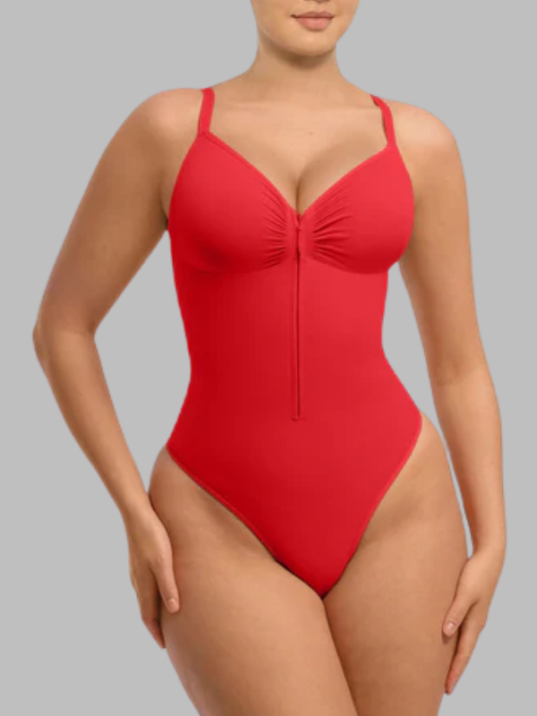 Seamless Zipper Shaping Bodysuit