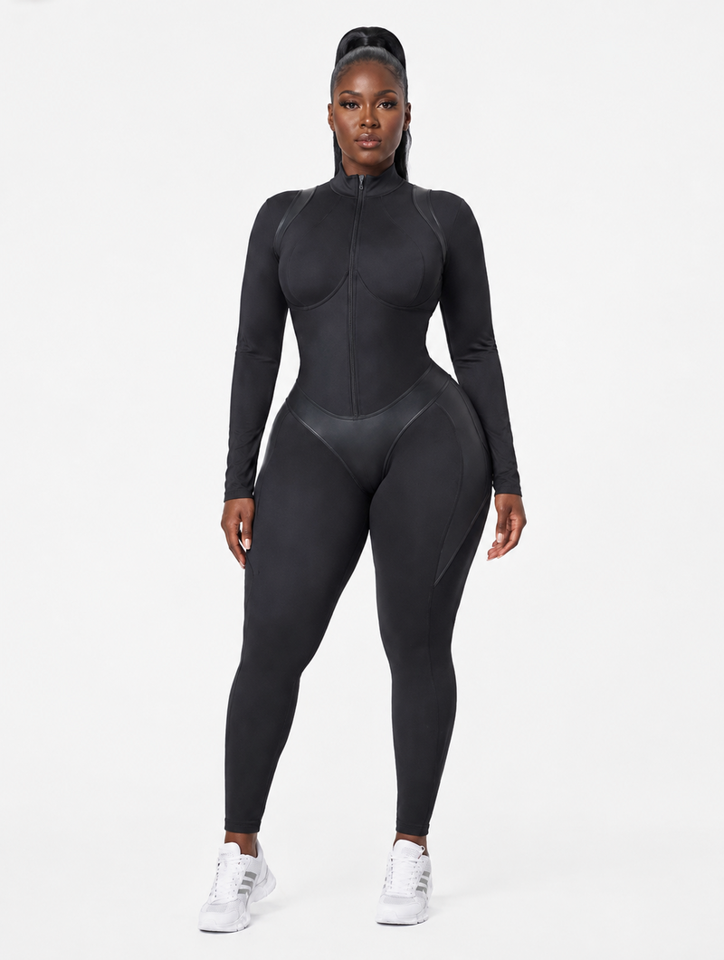 Corset Sculpt Long Jumpsuit