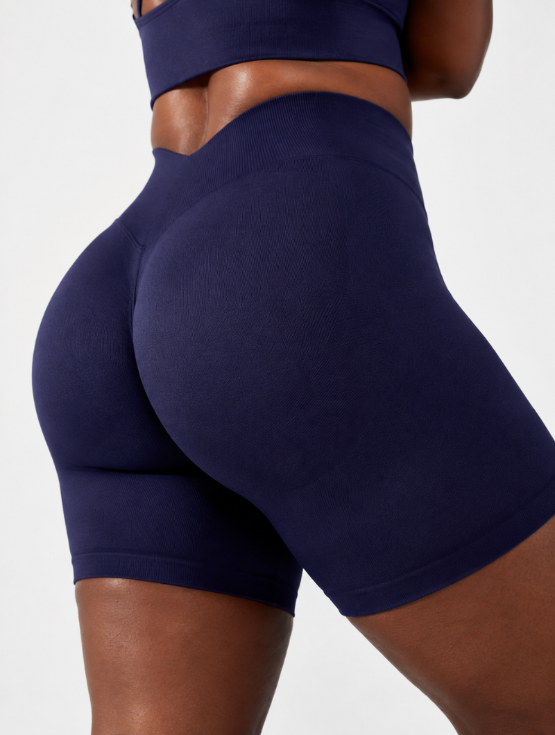 High Waist Scrunch Shorts