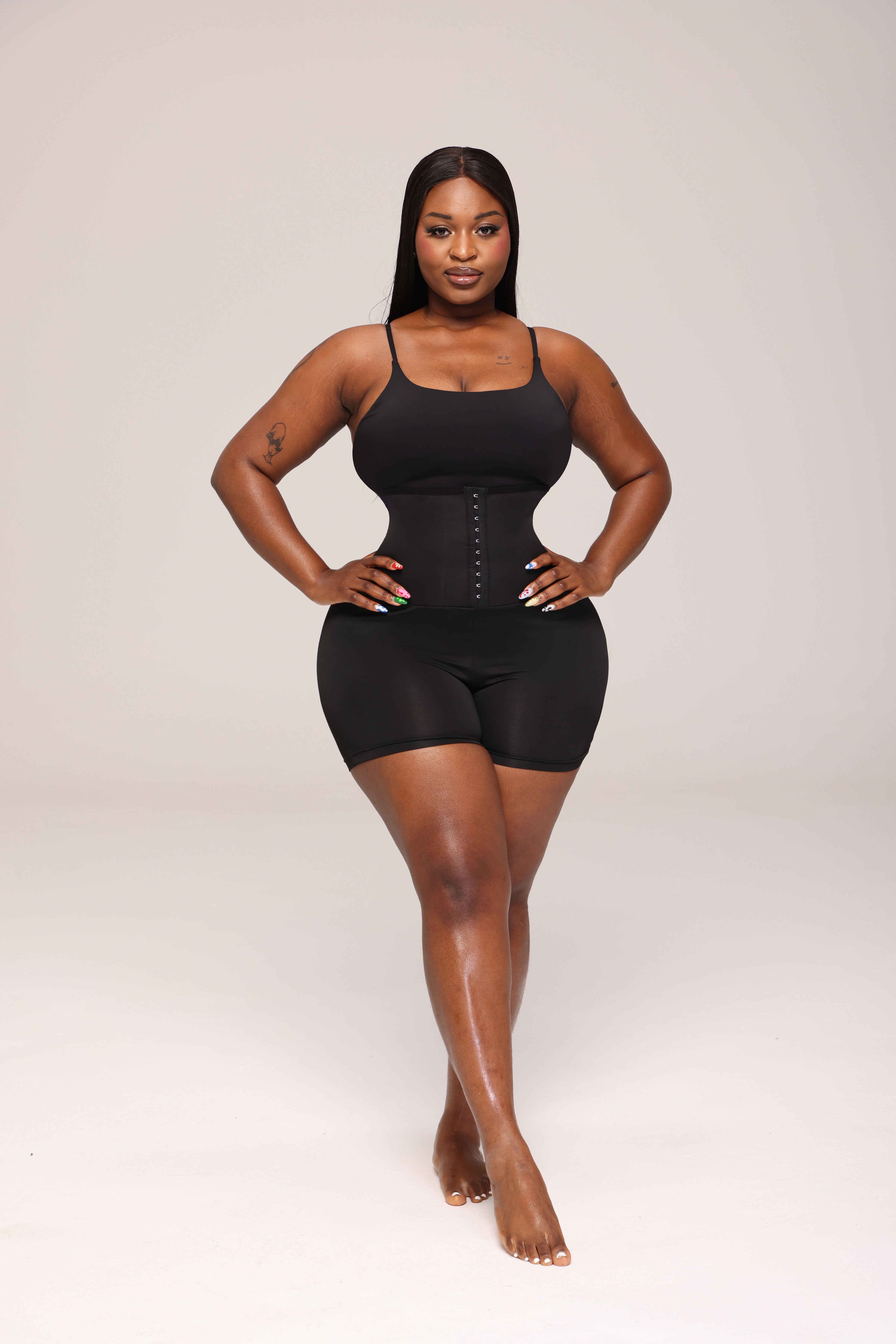 Pantalones cortos que comprimen el sudor