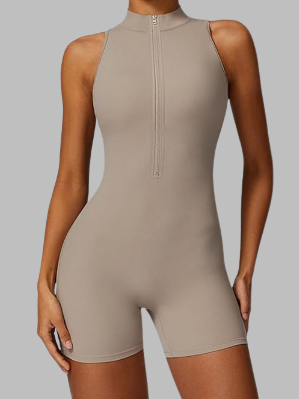 Backless Fitness Jumpsuit