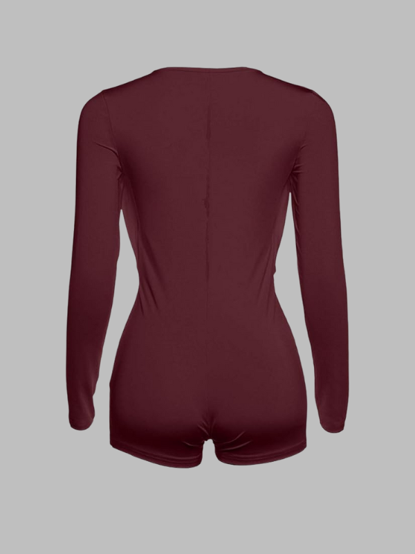 Stretchy Slim Fit Jumpsuit