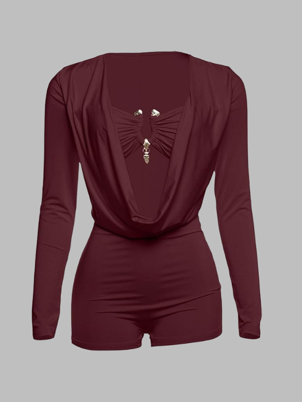 Stretchy Slim Fit Jumpsuit