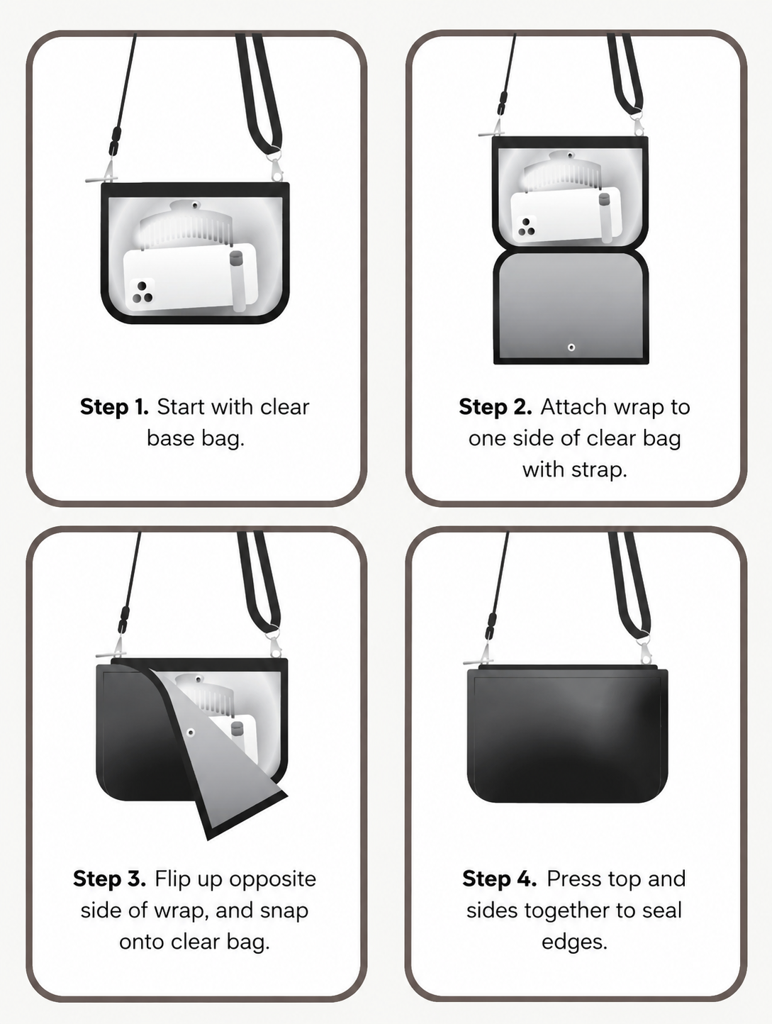 Secret Cow Stadium Bag