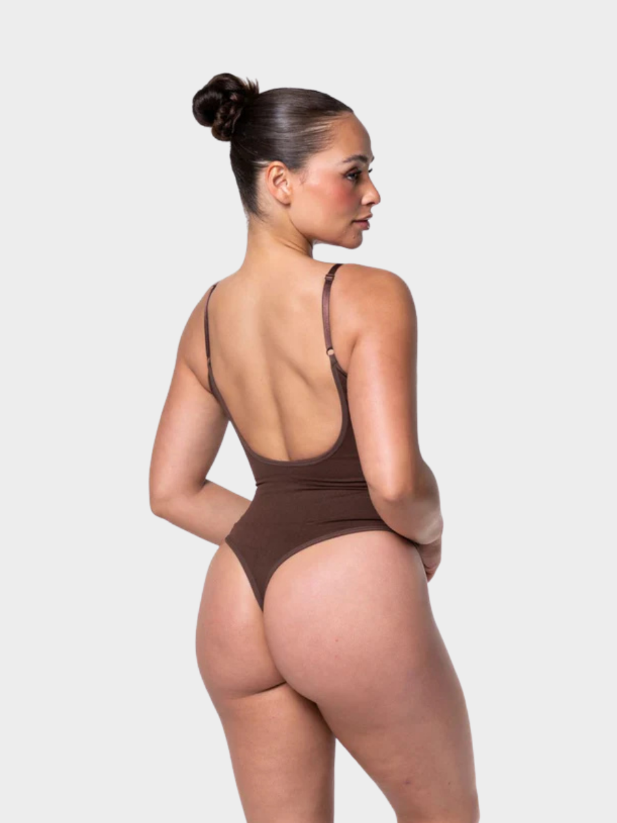 Body de tanga esculpidor con espalda baja