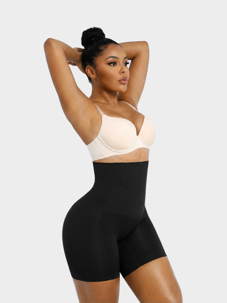 High-Waist Shaping Shorts