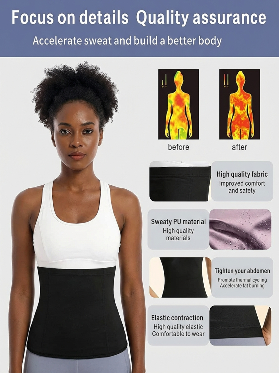Sauna Waist Trainer Belt