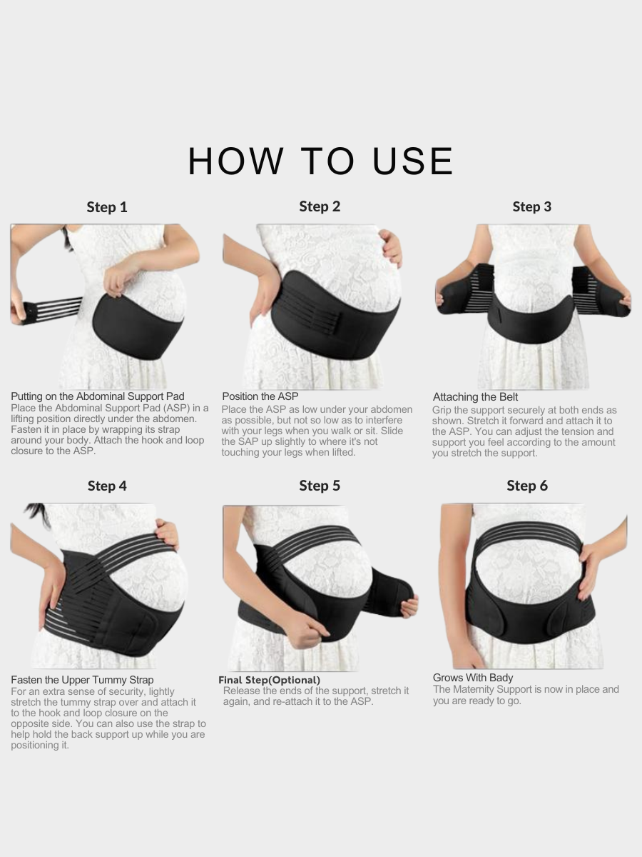 3-in-1 Maternity Support Belt