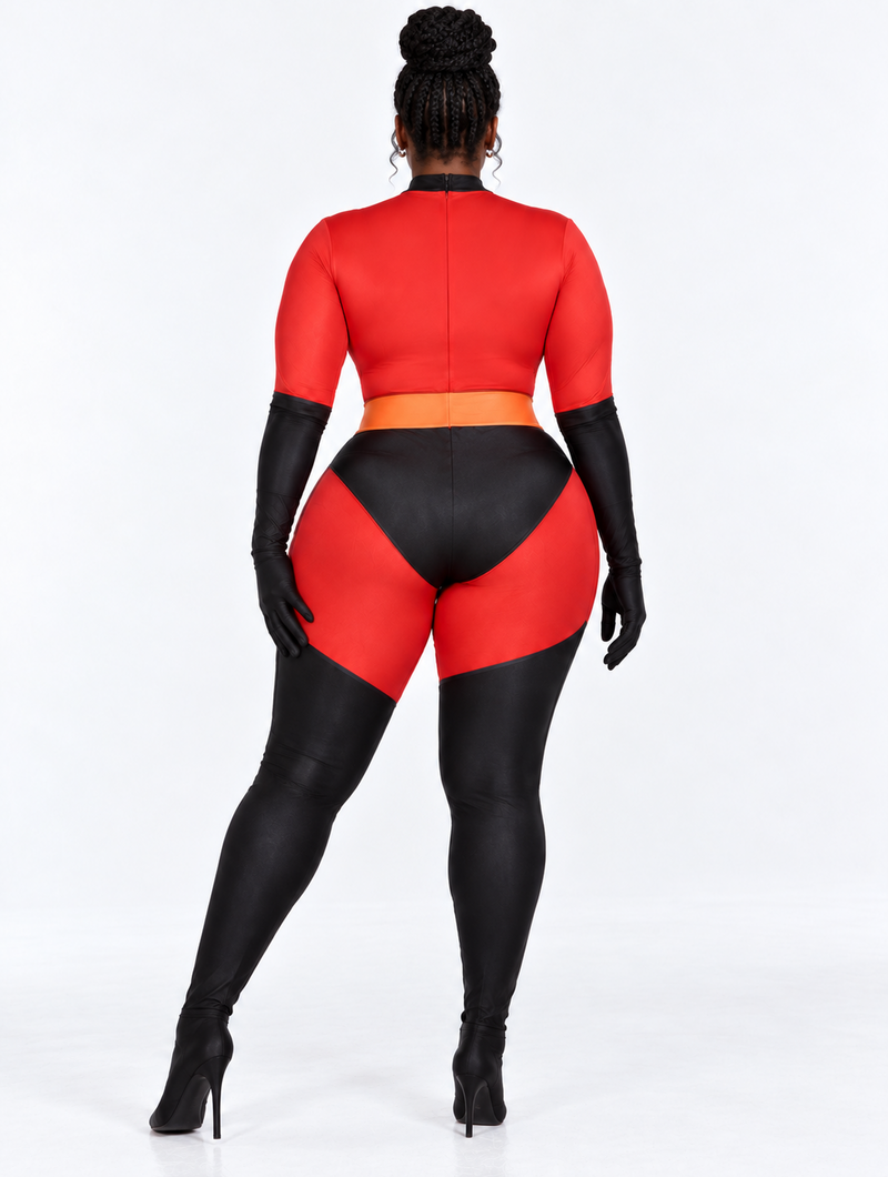 Superhero Halloween Bodysuit