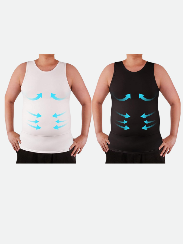 Men's body shaping vest