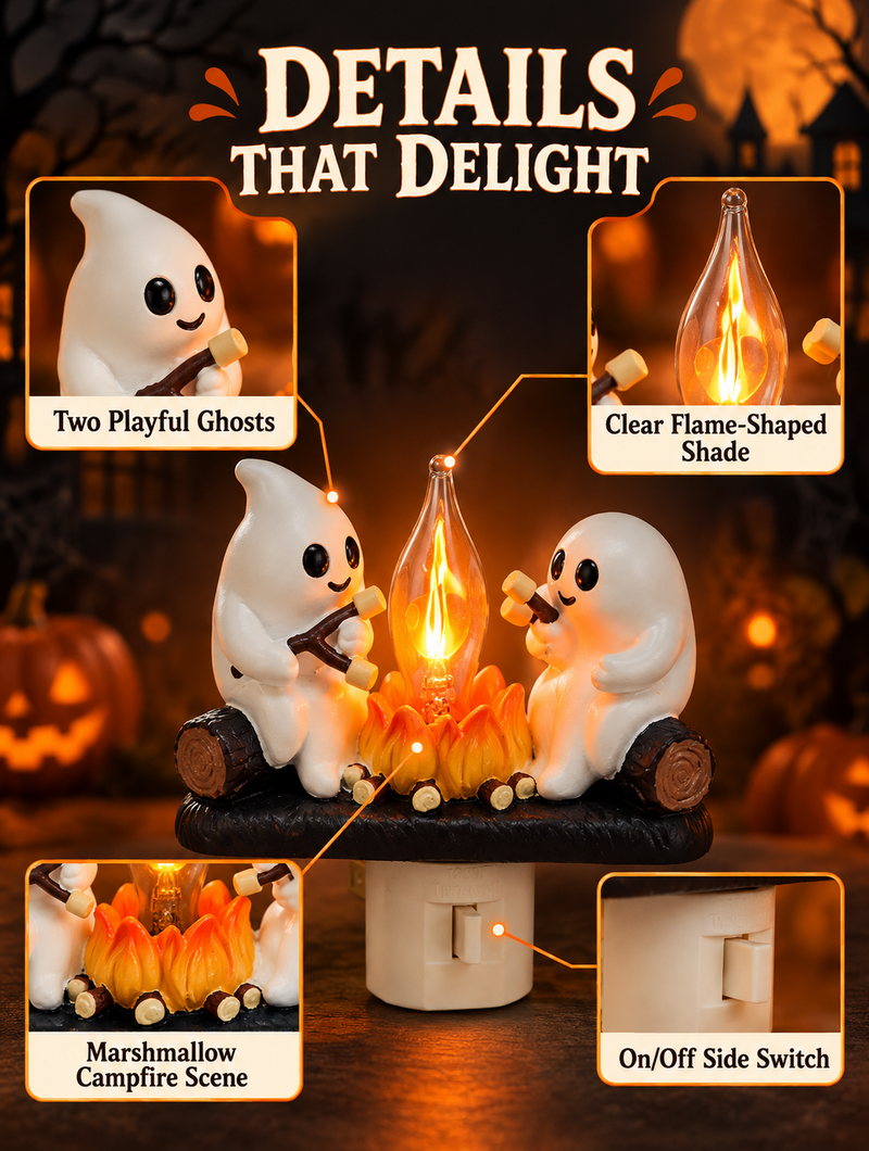 Toasty Ghost Campfire Light