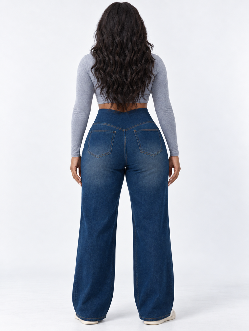 Crossover High Rise Jeans