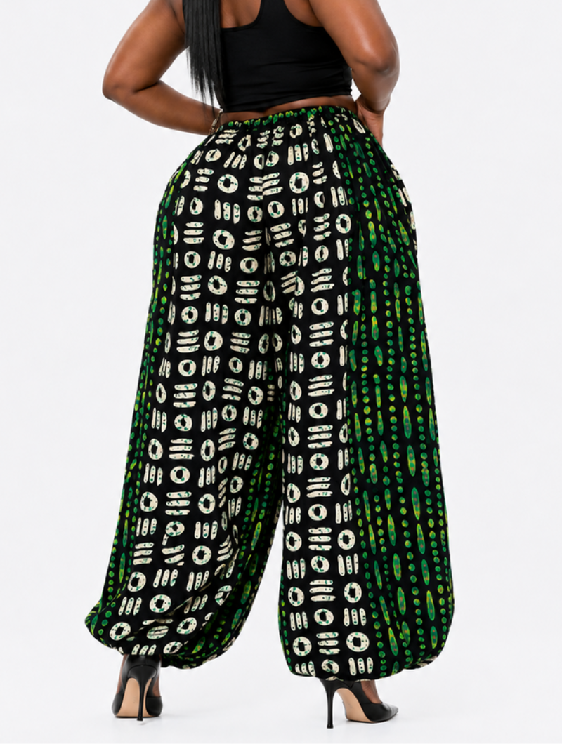 Boho Chic Lantern Pants