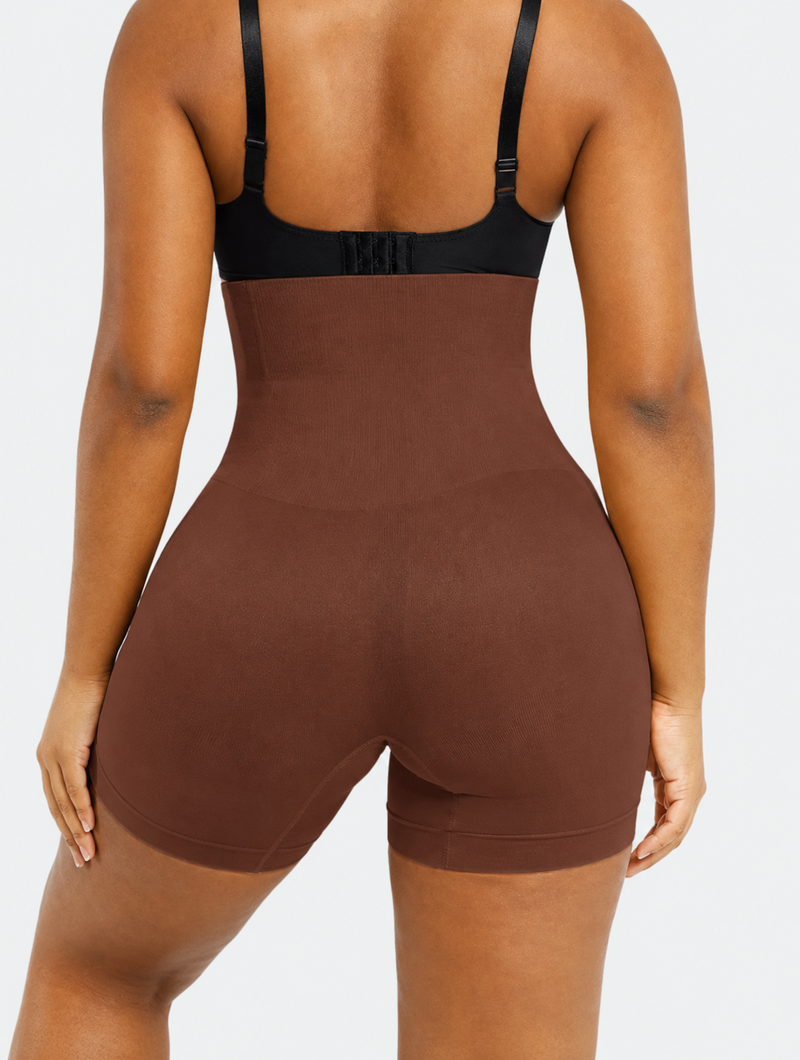 High-Waist Shaping Shorts