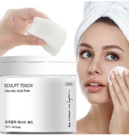 Clear Skin Glycolic Acid Pads – Target Acne, Blackheads & Pores