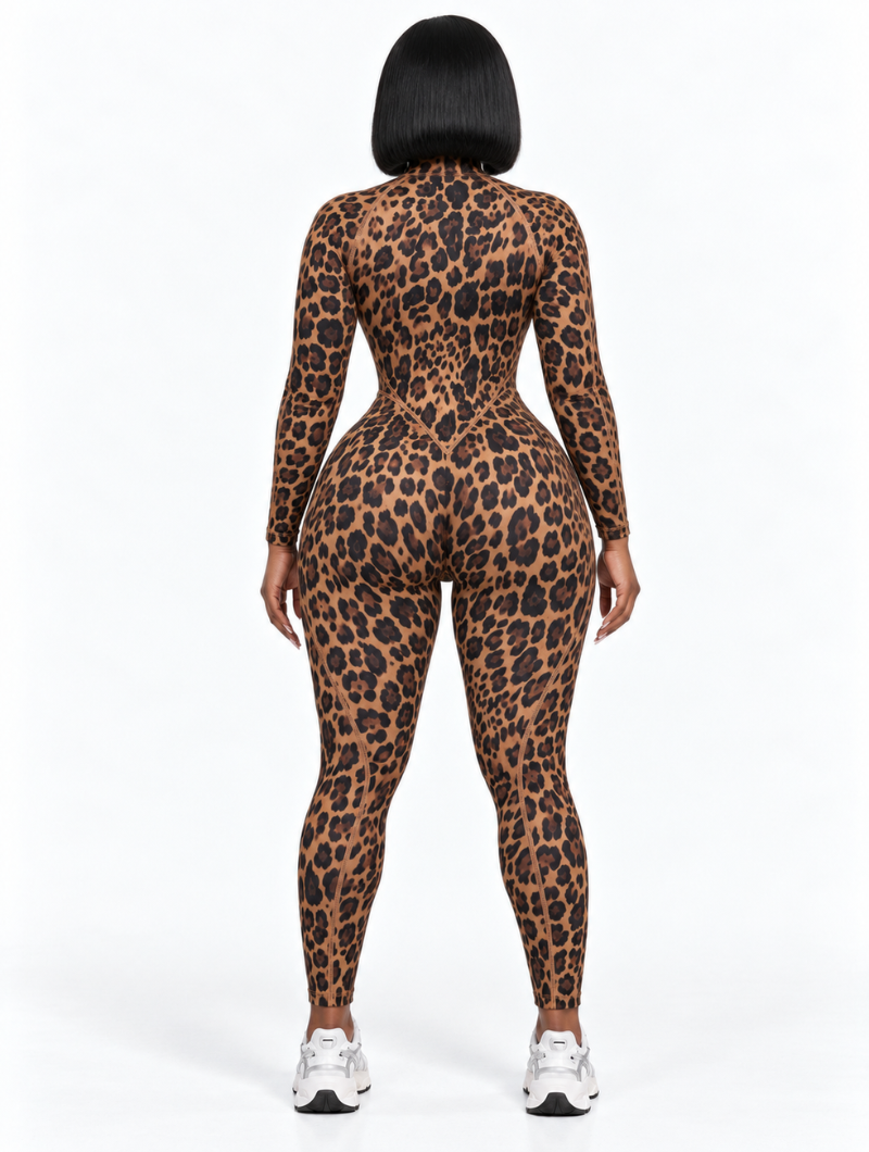 Leopard Contour Catsuit