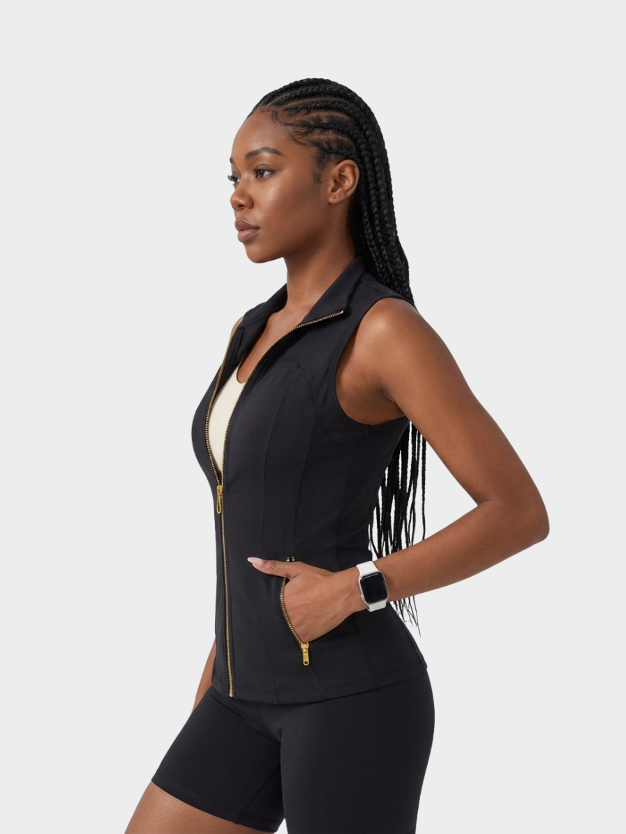 Gold Zipper Active Set