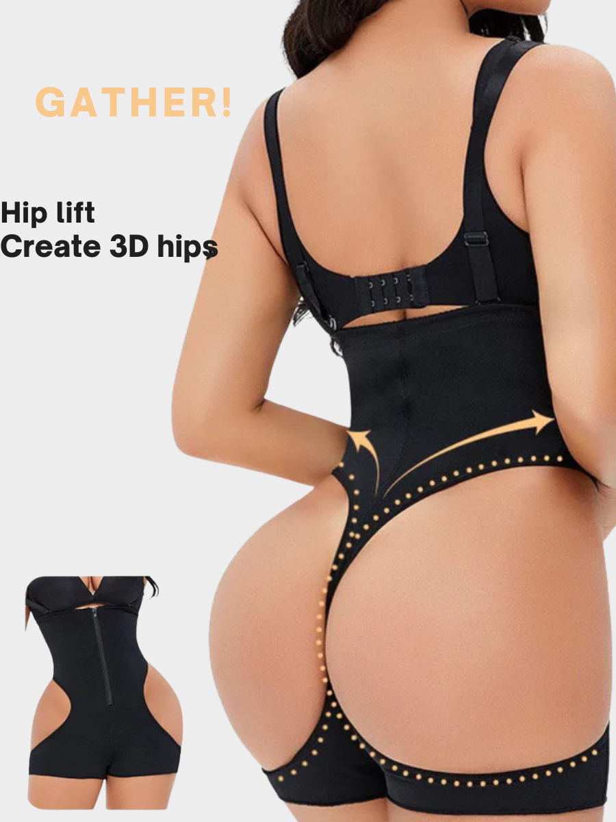 Hip lift create 3D hips