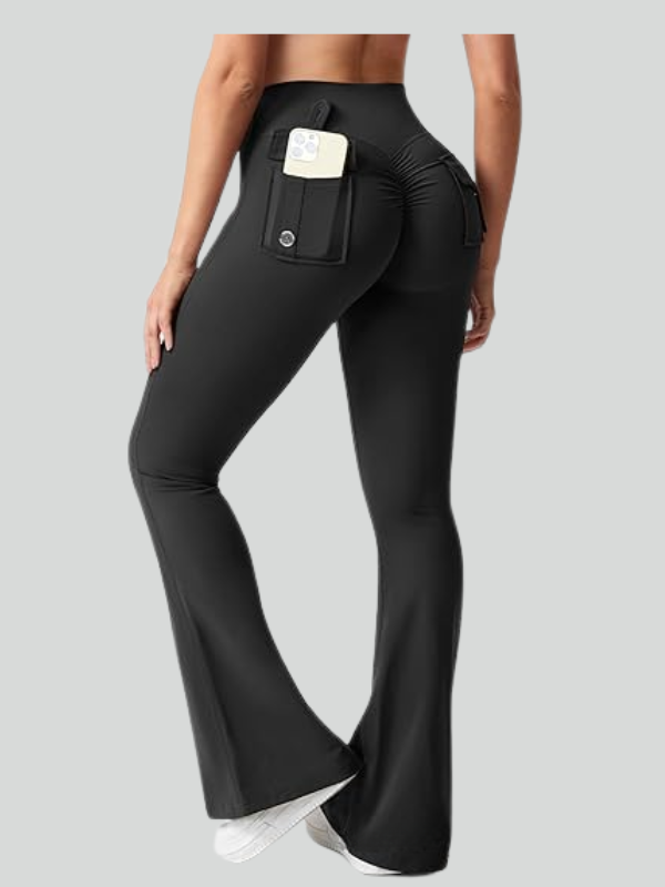 Flare Pocket Leggings-(Black Friday)