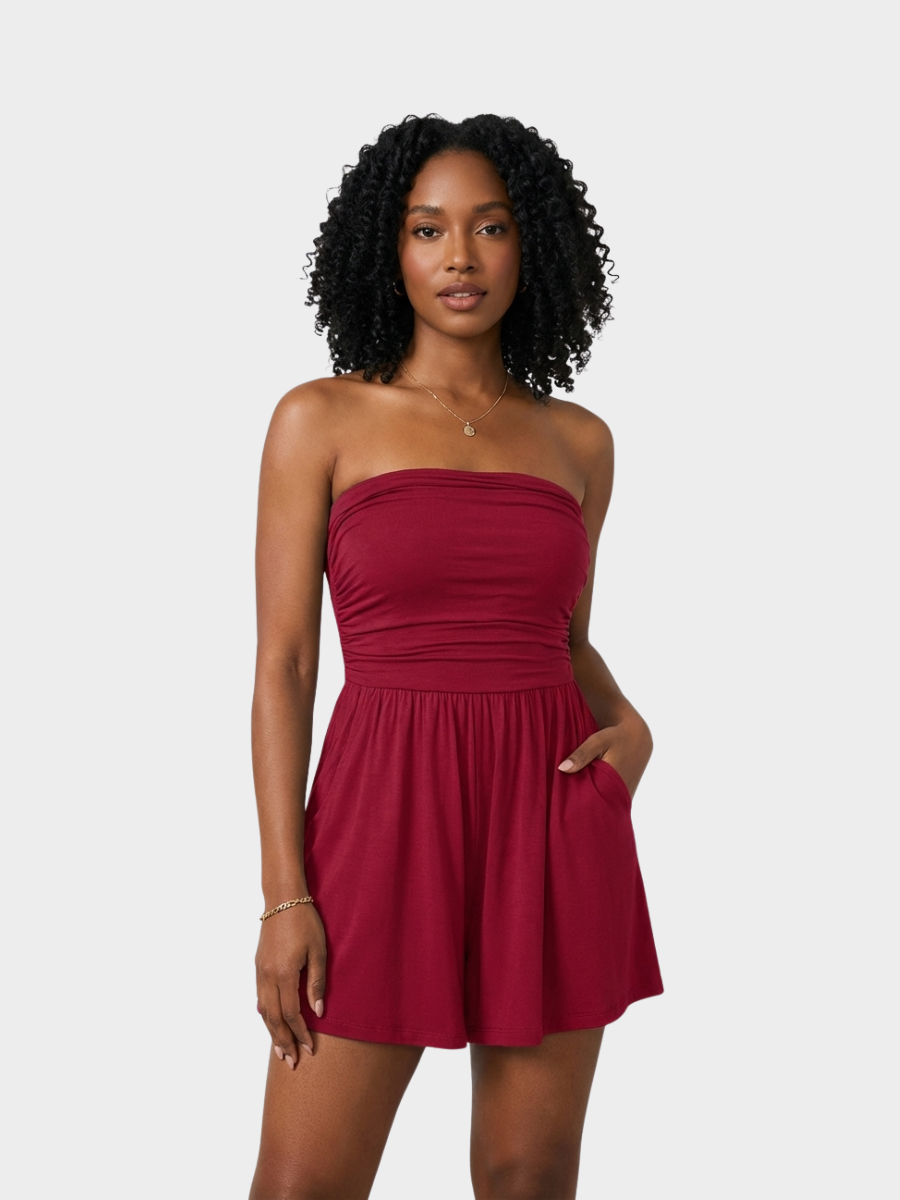 Island Ruffle Romper