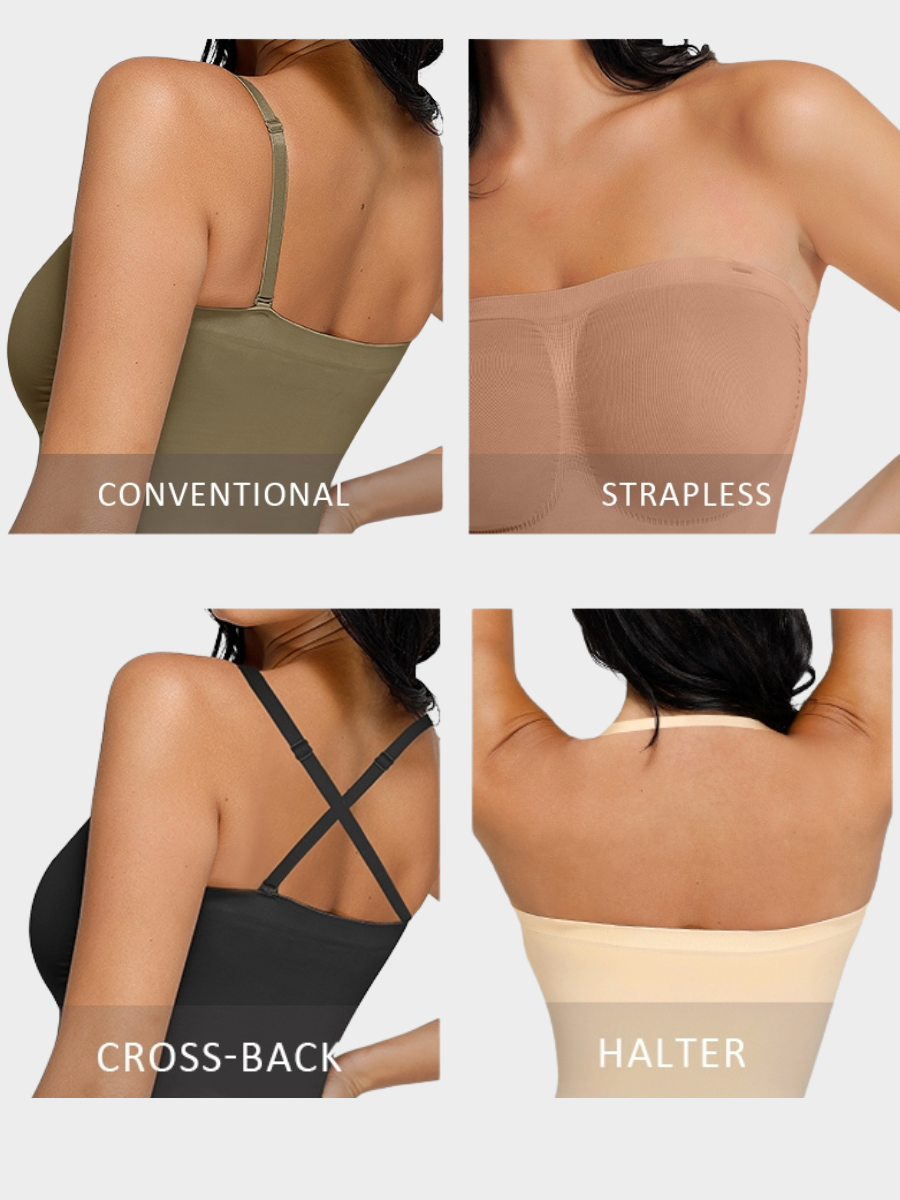 Body moldeador con tirantes extraíbles y sin costuras