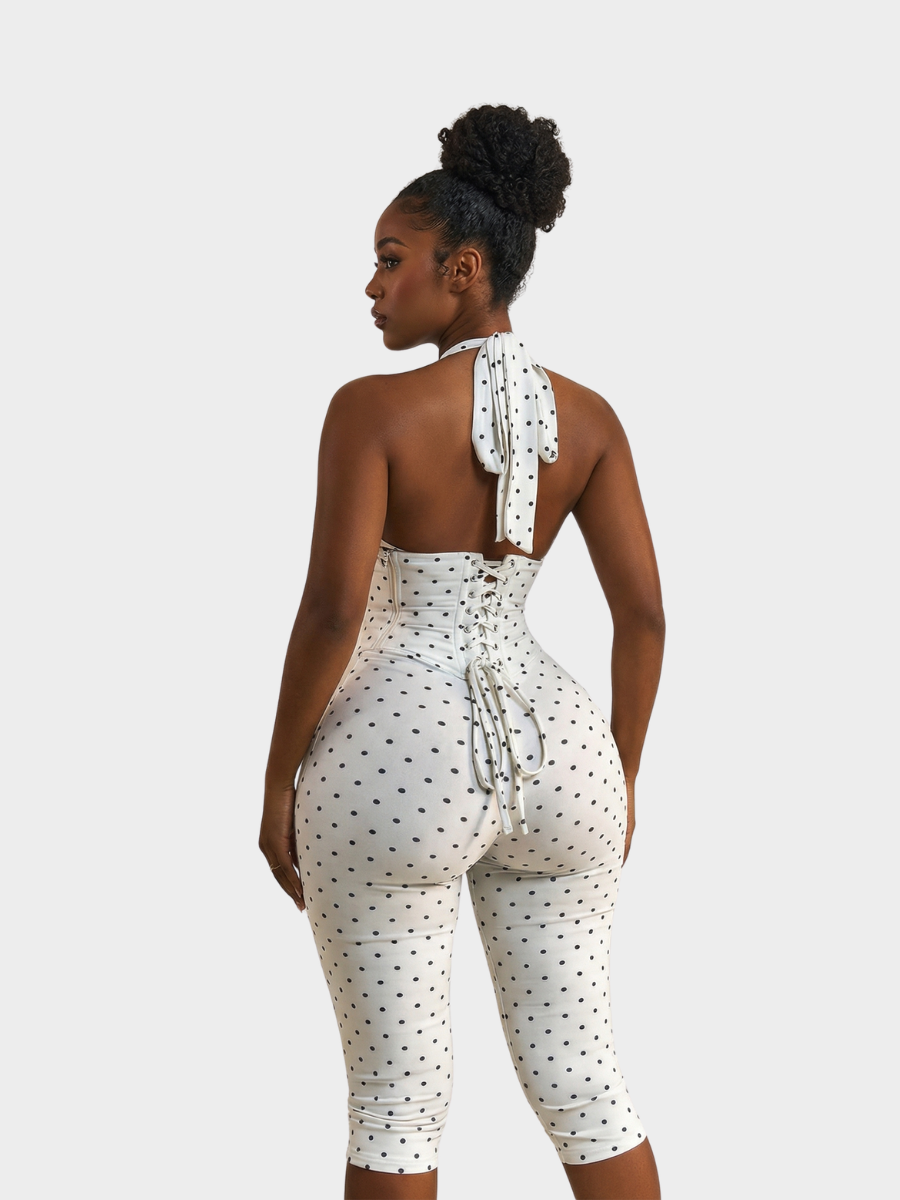 Hourglass Dot Jumpsuit