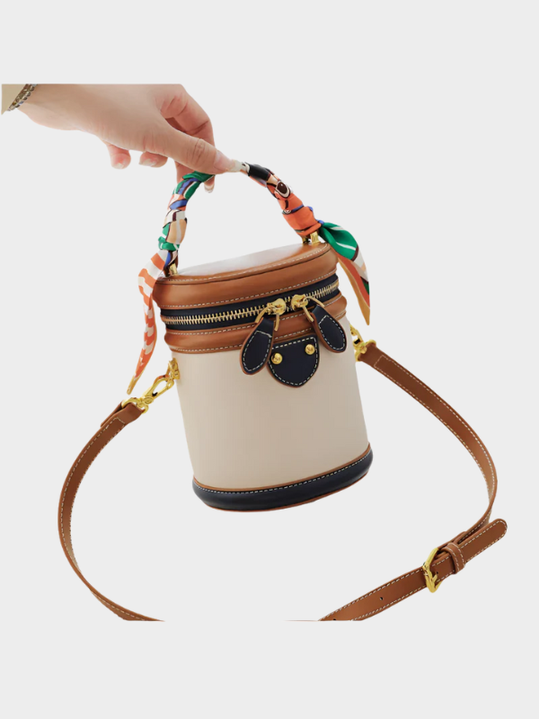Leather Bucket Bag /Crossbody Bag