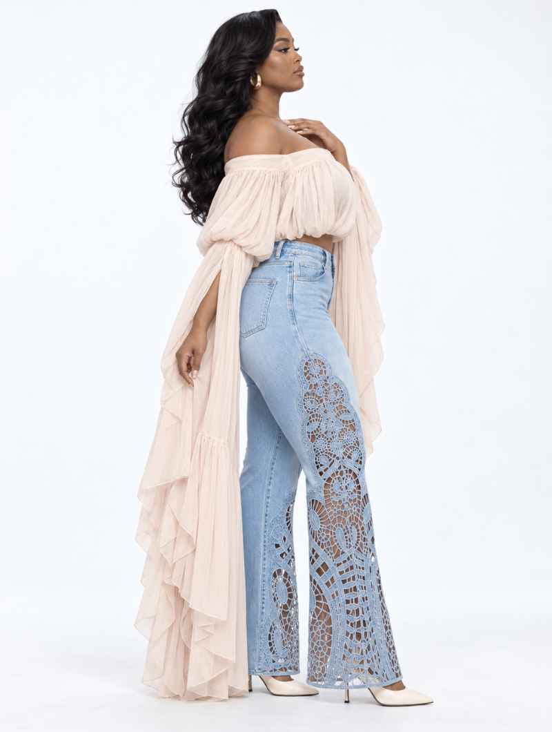 Angel Wing Crop Top
