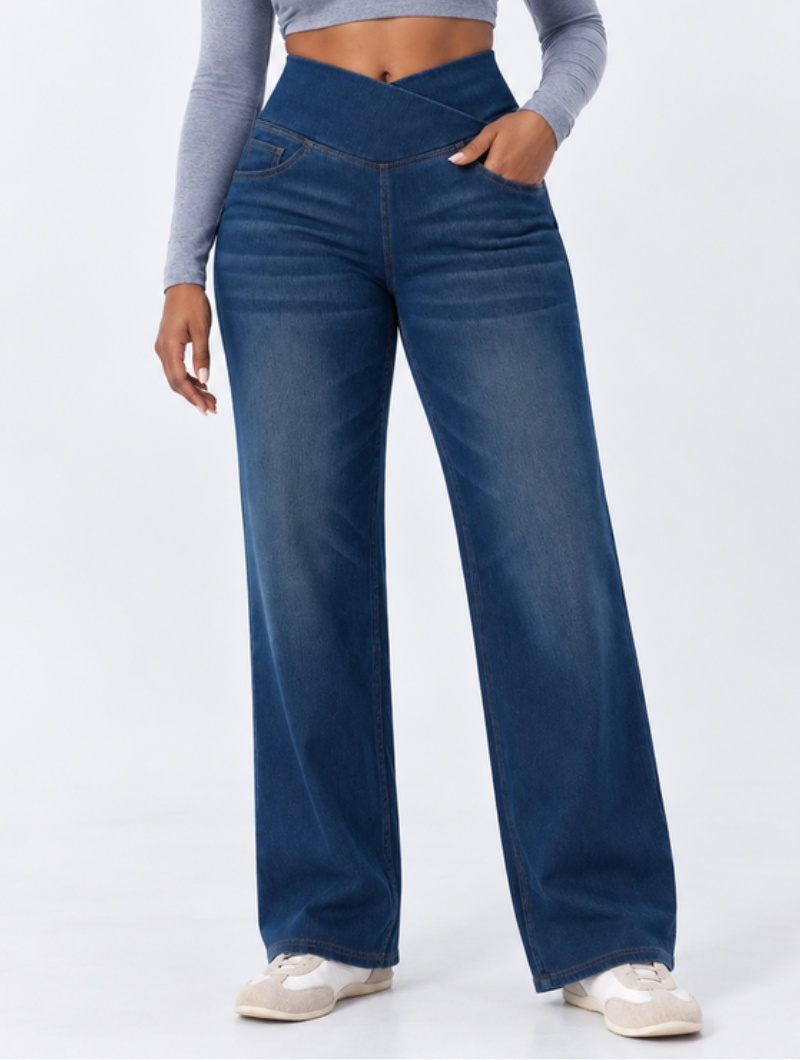 Crossover High Rise Jeans
