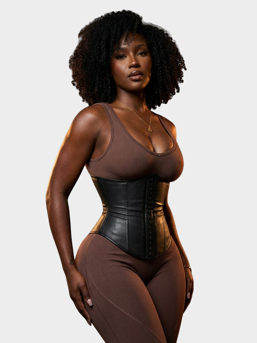 Leather Waist Slimming Belt