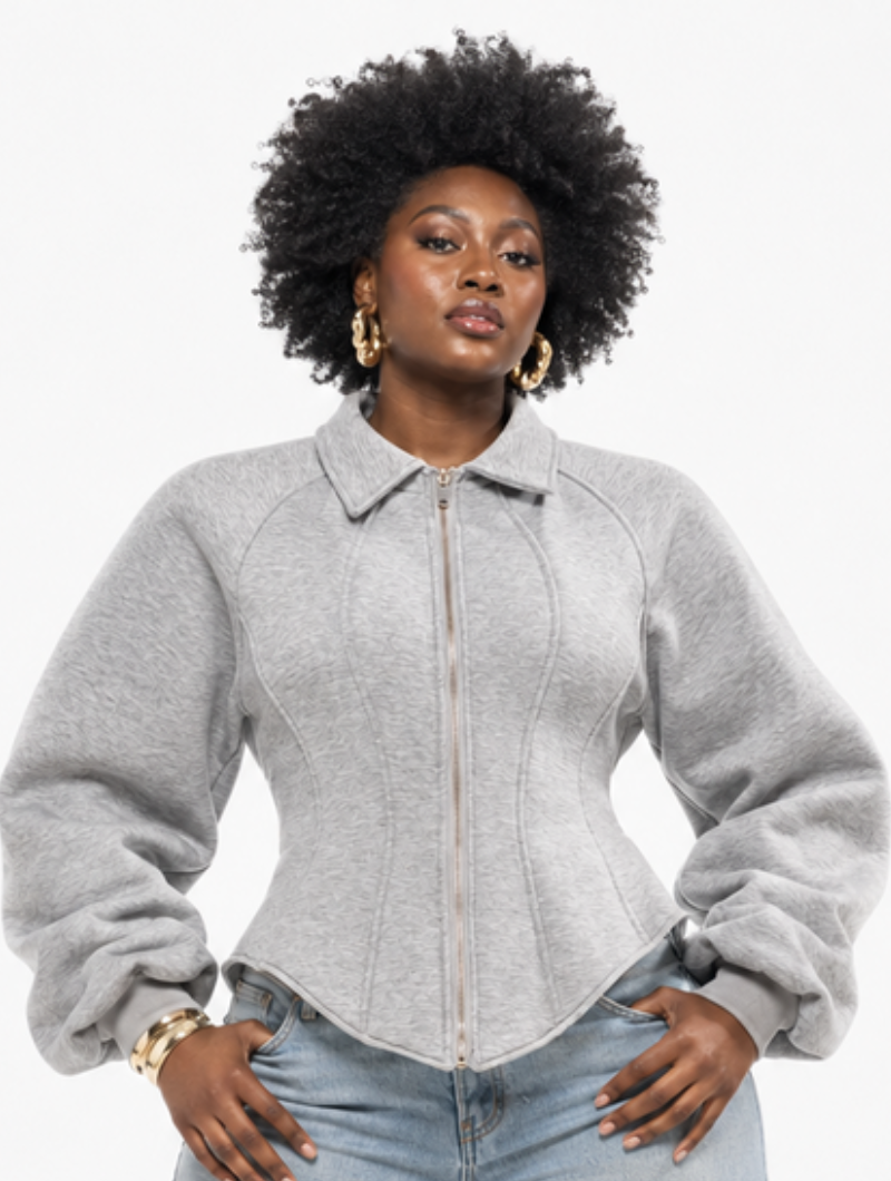 Hourglass Fringe Sweat Set