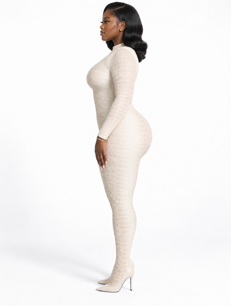 Cobra Contour Footed Jumpsuit